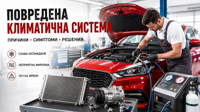 Симптоми на проблем с автомобилния климатик – как да ги разпознаем навреме